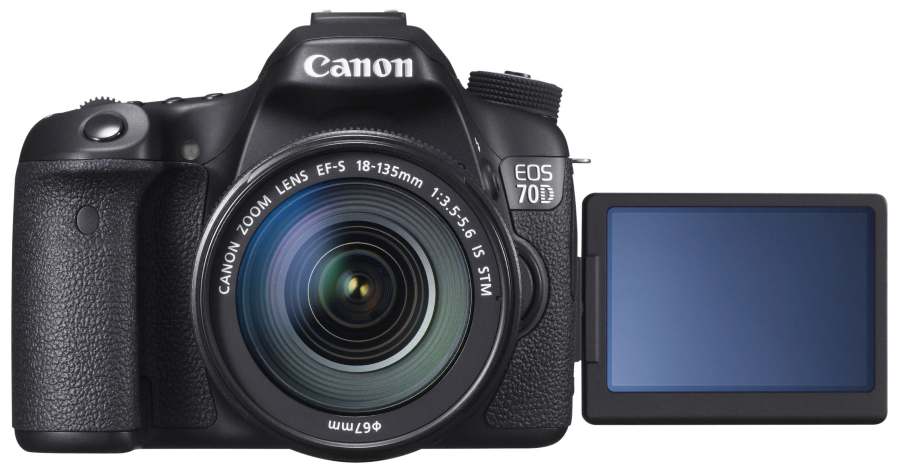 Canon EOS 70D (Ansicht von Vorn)