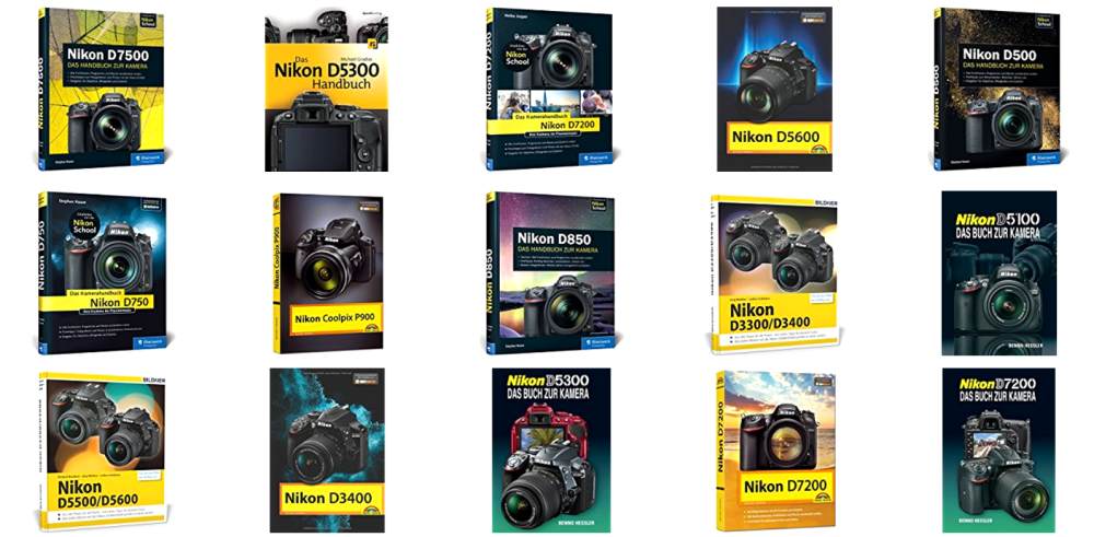 Fachbücher Ratgeber Nikon Kameras