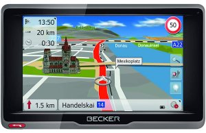 Becker ready.5 CE Navigationsgerät (12,7 cm (5 Zoll) Bildschirm, 20 Länder vorinstalliert, TMC, inkl. MagClick Aktivhalter, SituationScan) ab € 119.-
